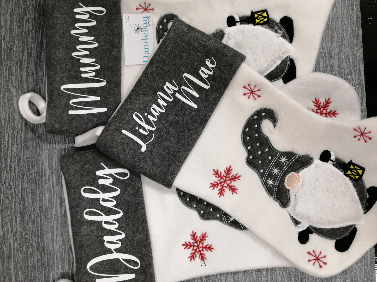 Christmas Gonk Personalised Stocking