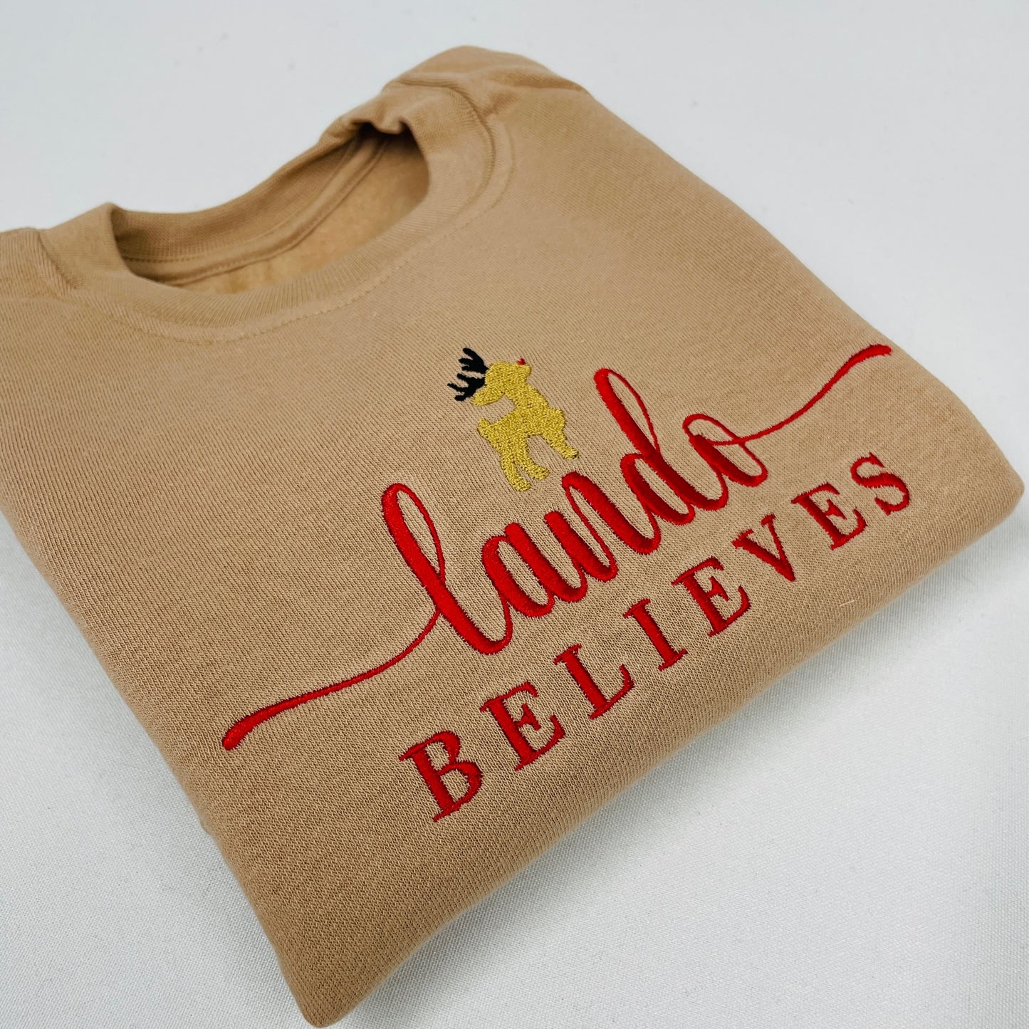Children's ‘Believes’ Personalised Christmas Sweater