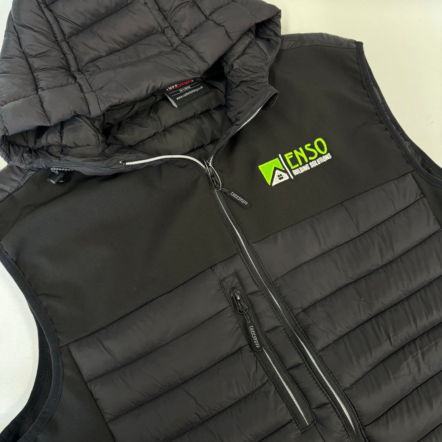 TuffStuff Embroidered Hooded Bodywarmer