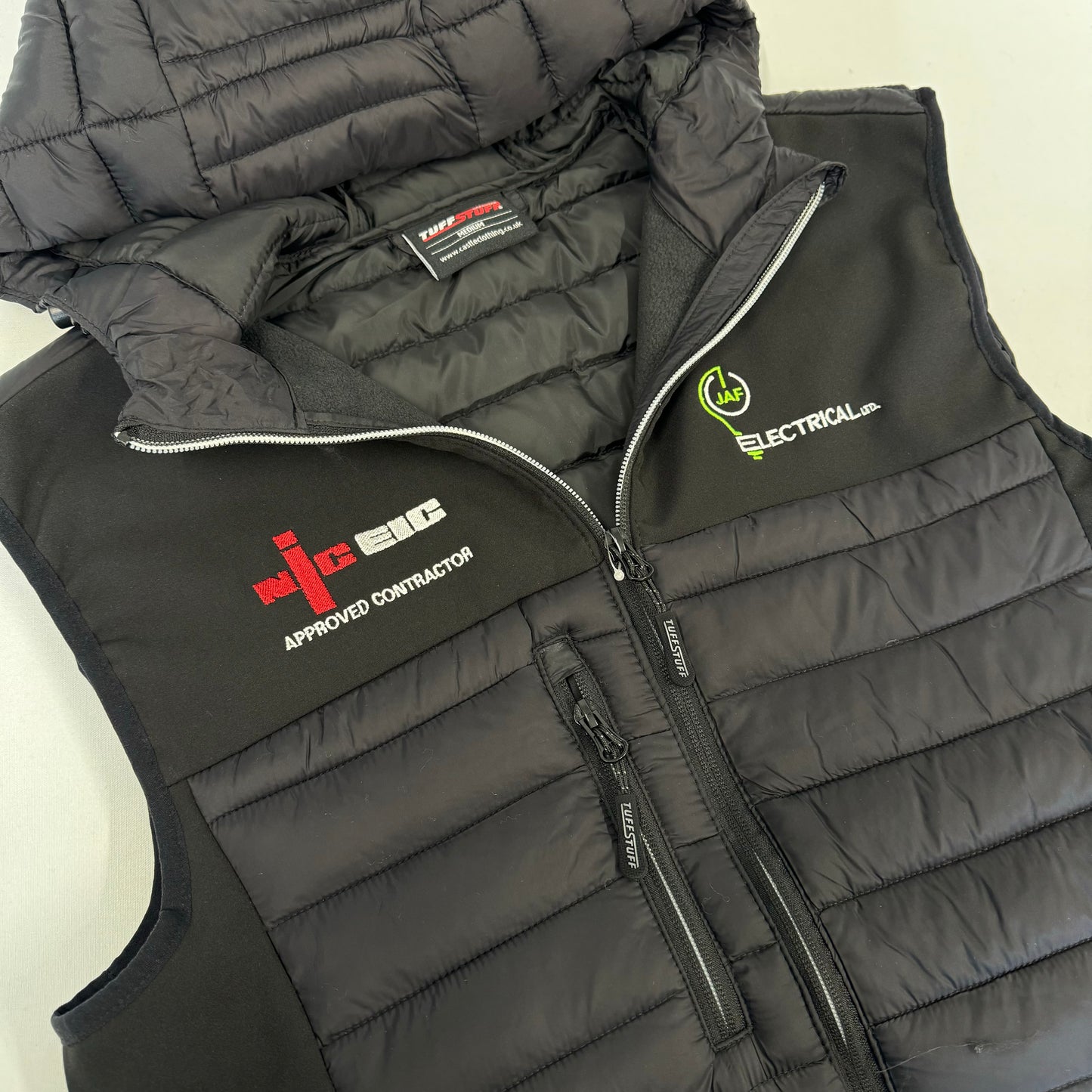 TuffStuff Embroidered Hooded Bodywarmer