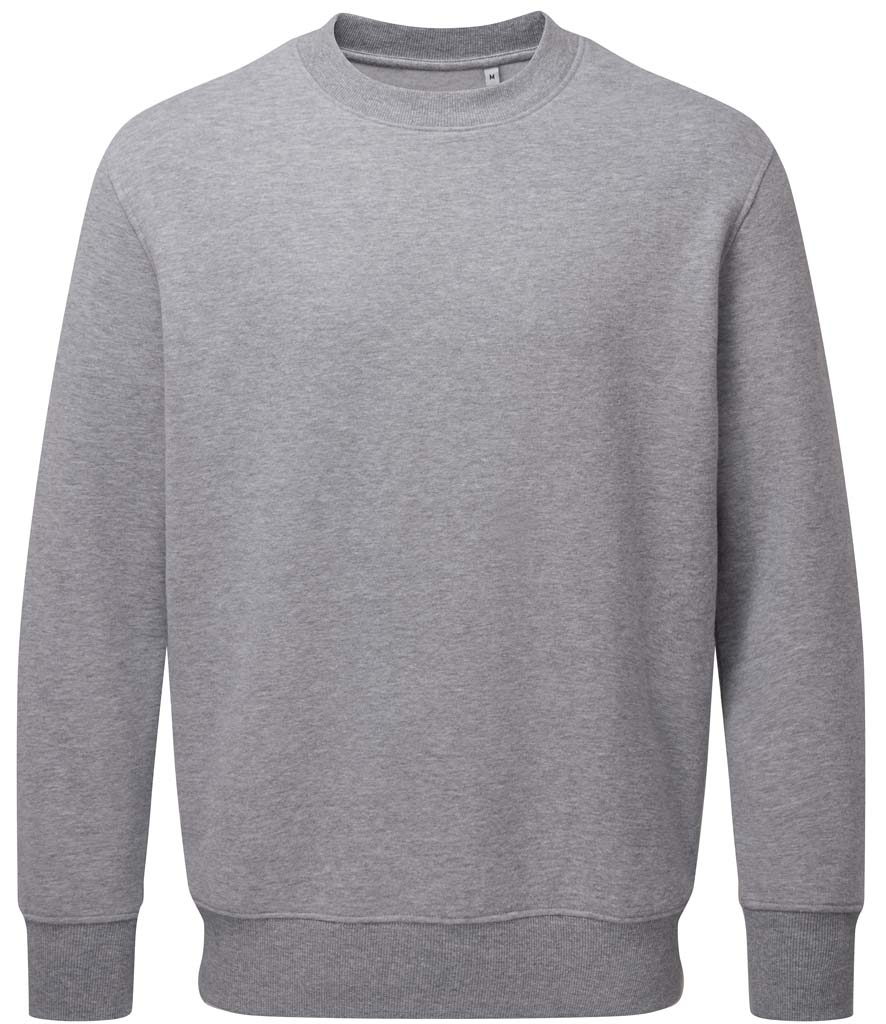 This is a brushed cotton organic sweater. Embroidered or vinyl printed with your logo on the front or back#