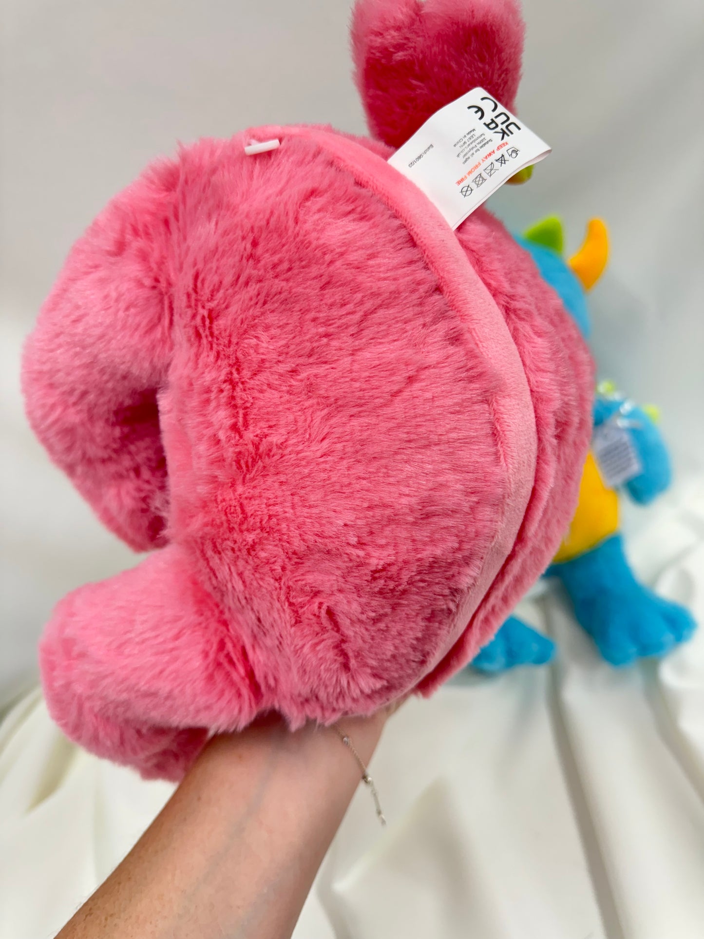 Children’s Worry Monster. Embroidered Personalised Plush Teddy. Children’s Anxiety Help