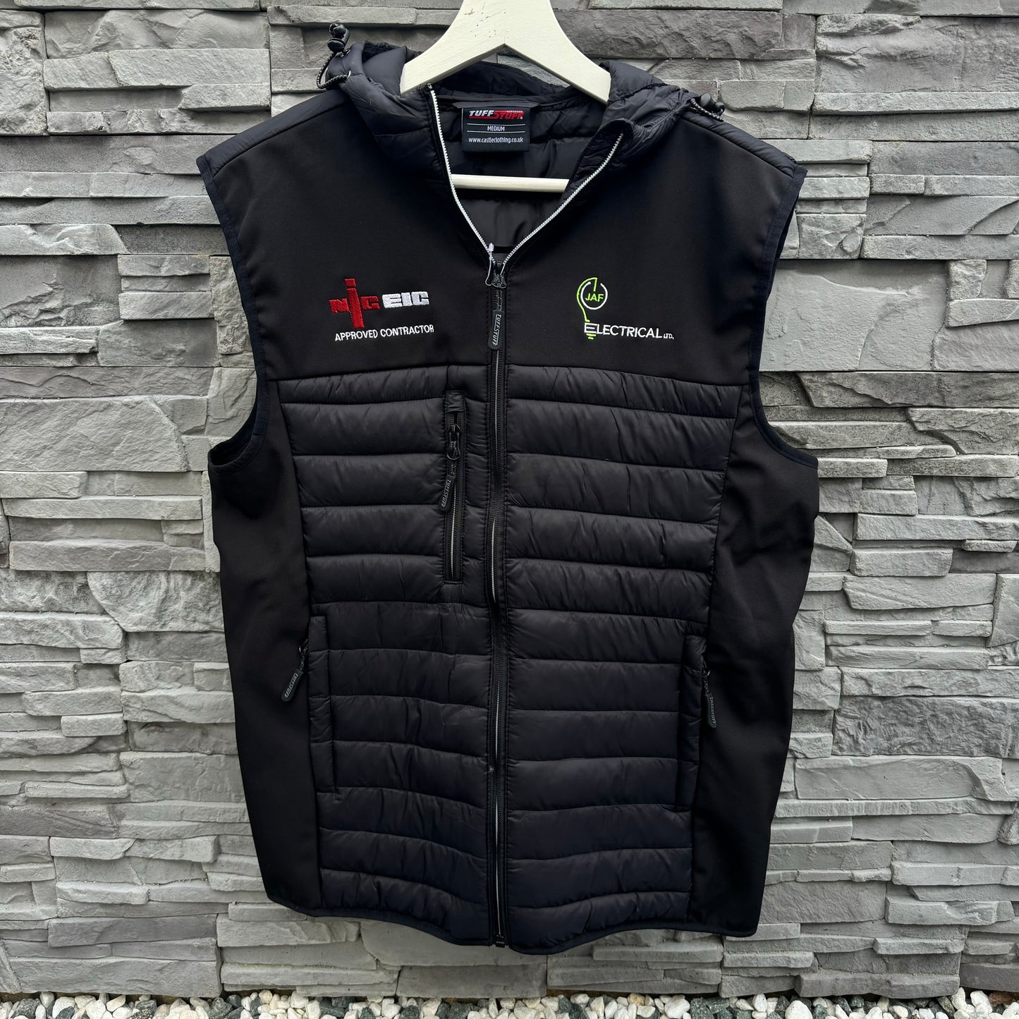 TuffStuff Embroidered Hooded Bodywarmer