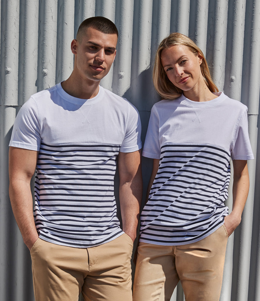 Unisex Striped Front Row Branded T-Shirt