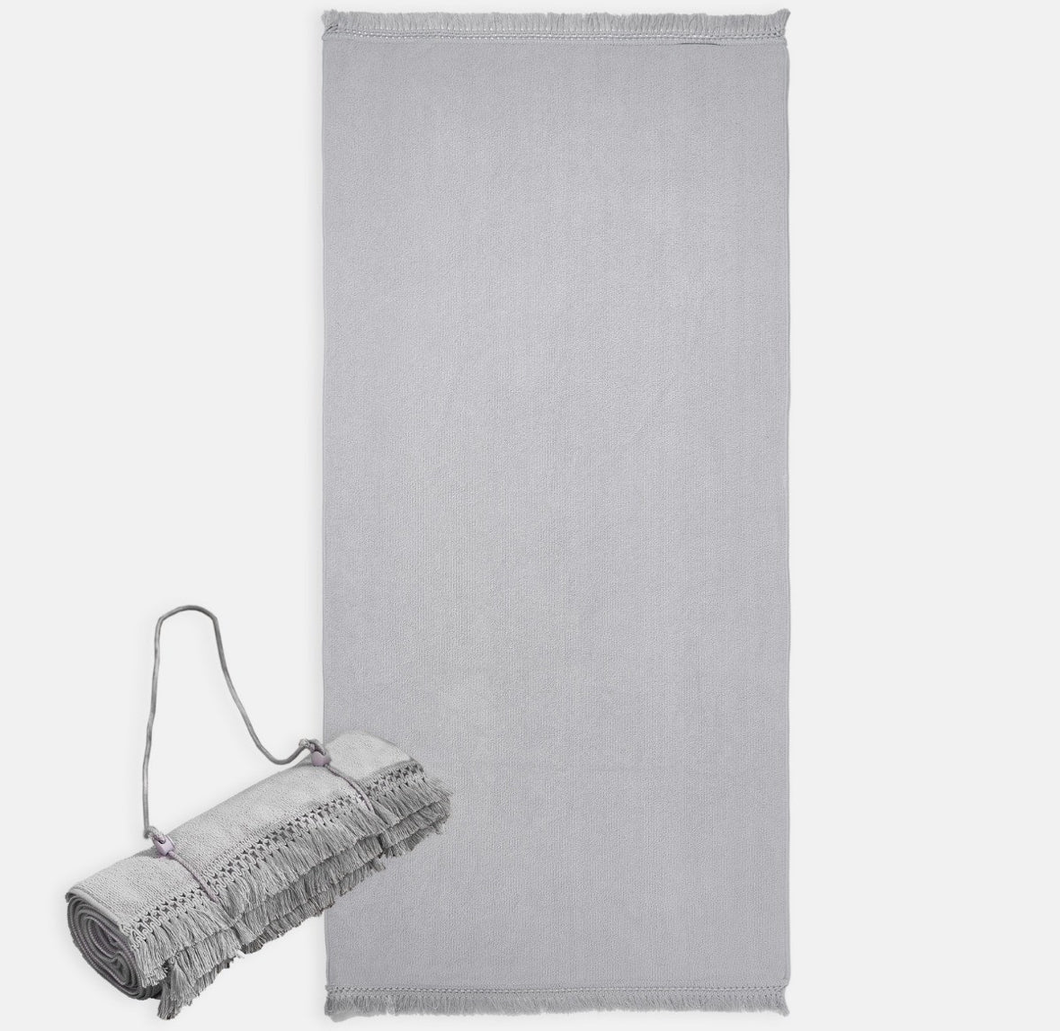 Embroidered Beach Towel with Carry Straps | Personalised Name Towel for Beach, Pool, Picnic.