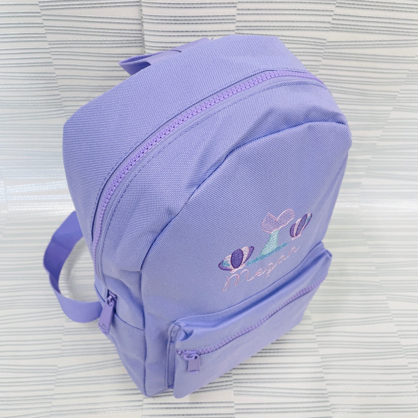 Unique Personalised Mermaid School or Nursery Embroidered Backpack