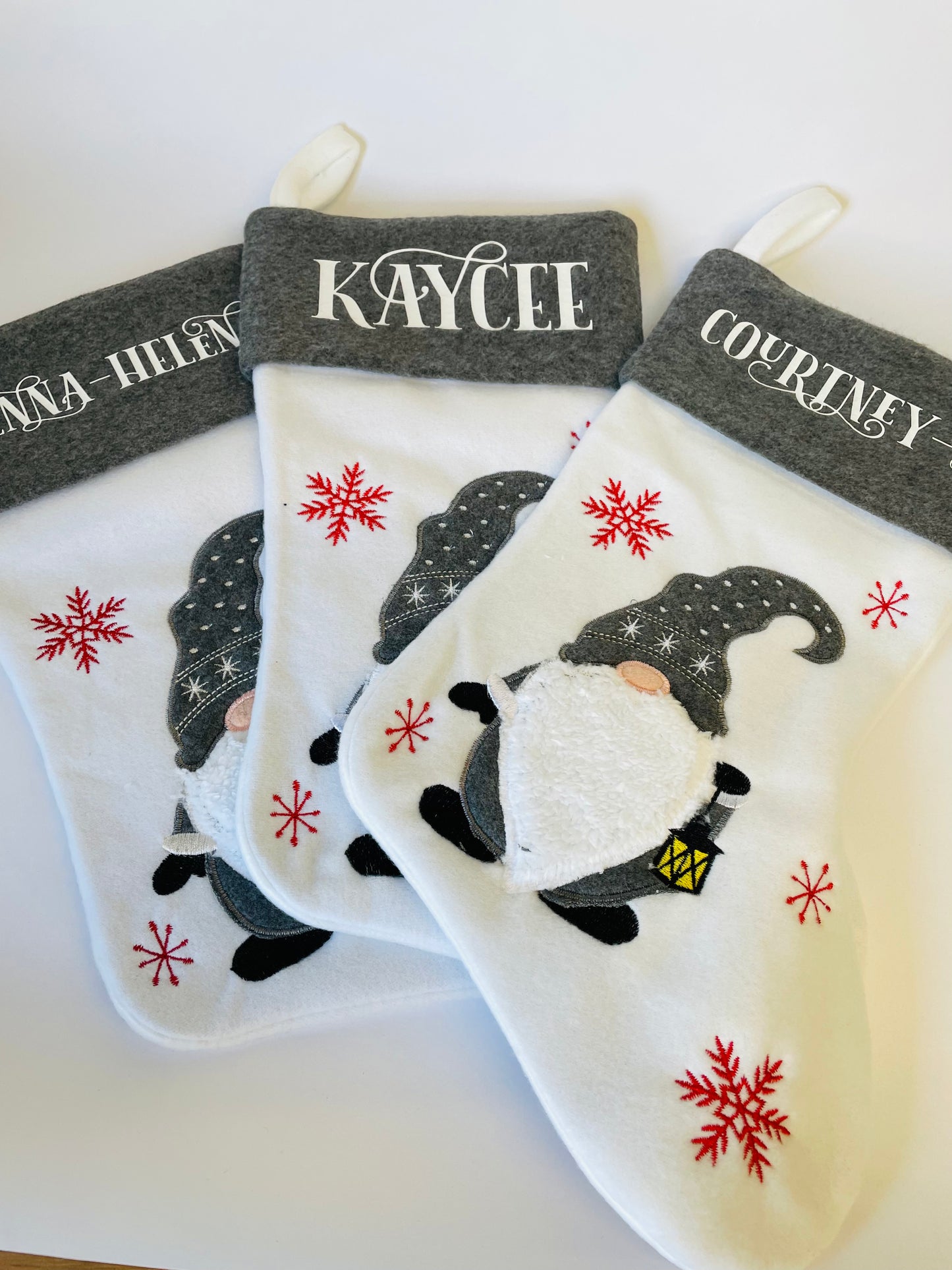 Christmas Gonk Personalised Stocking