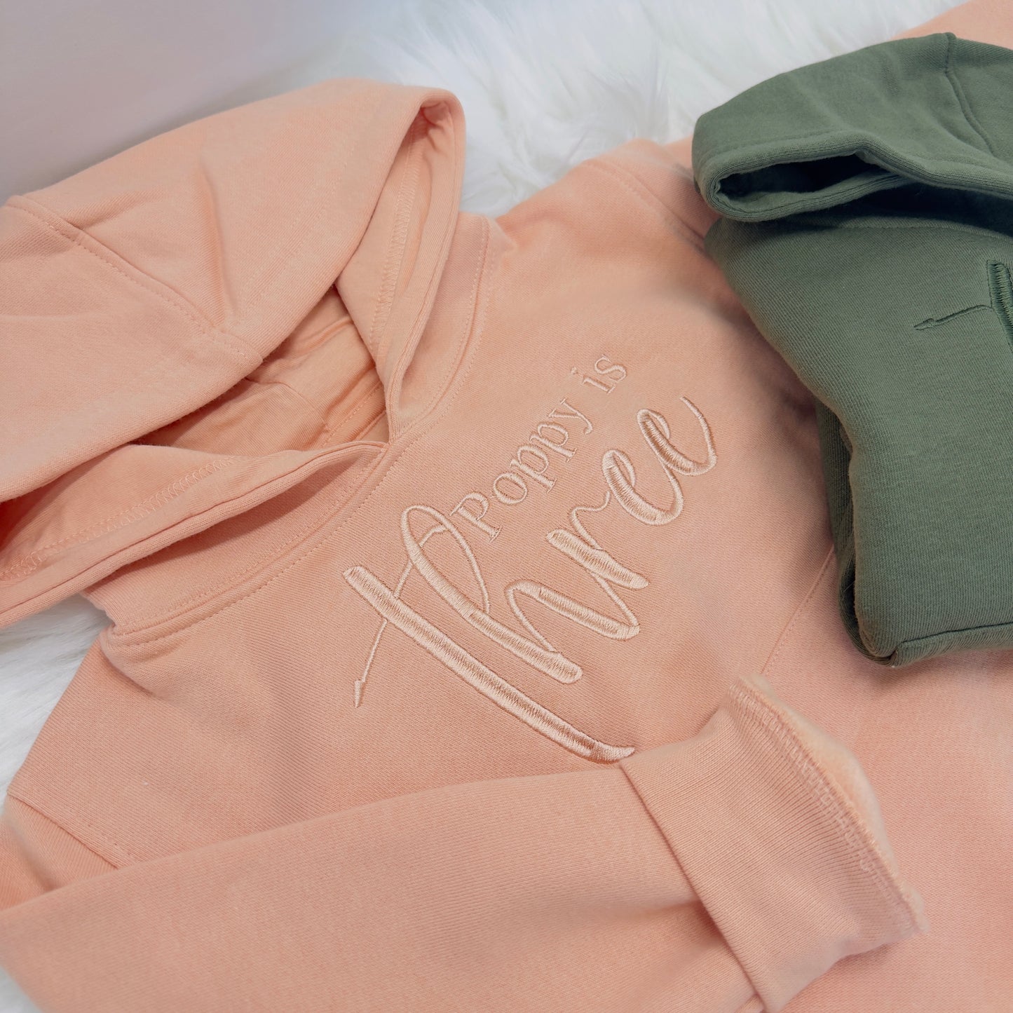 Personalised Kids Birthday Hoodie - Custom Embroidered Name & Age