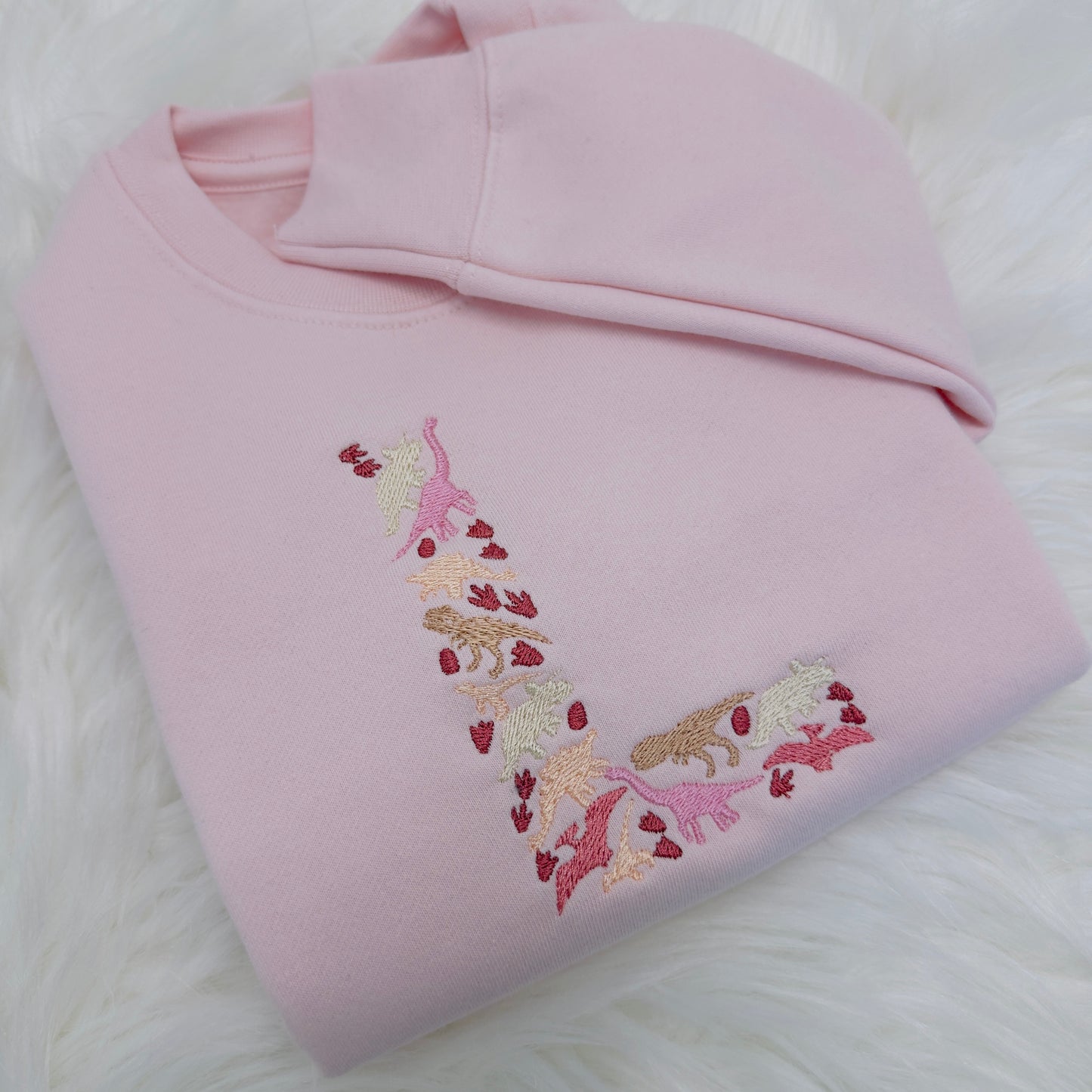 Personalised Dino Initial Children's Sweatshirt