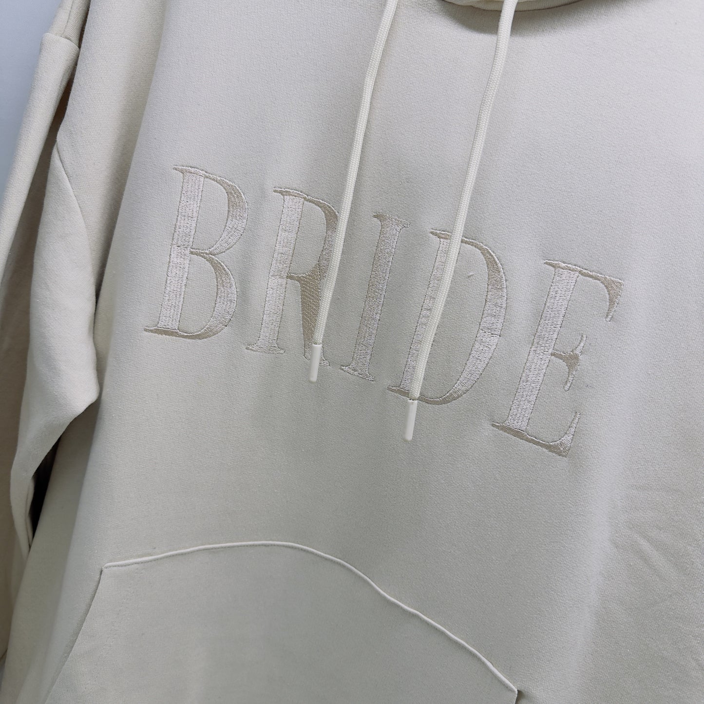 Bride or Groom Embroidered Luxury Organic Hoodie and Joggers Set. Complete Tracksuit in Various Colours
