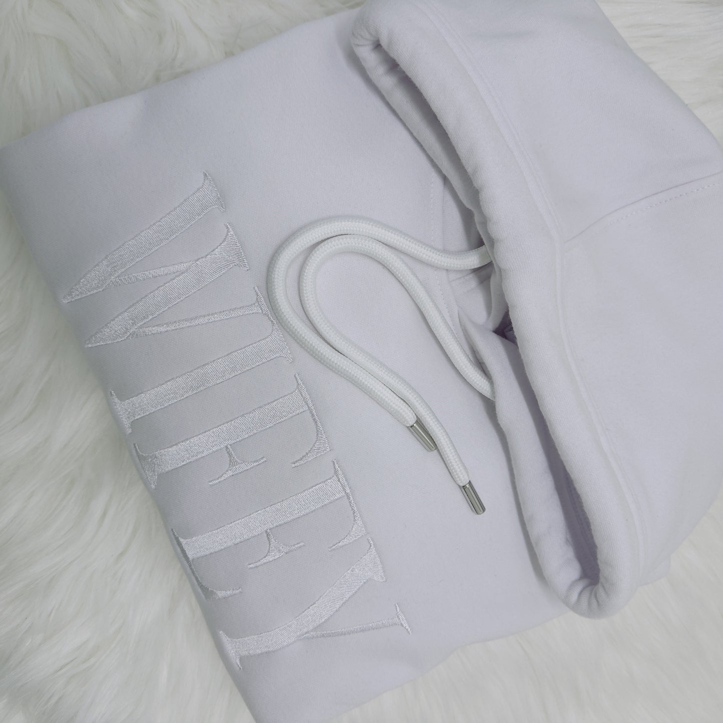 Organic Wifey or Hubby Hoodie. Embroidered Bride to Be Clothing/Gift