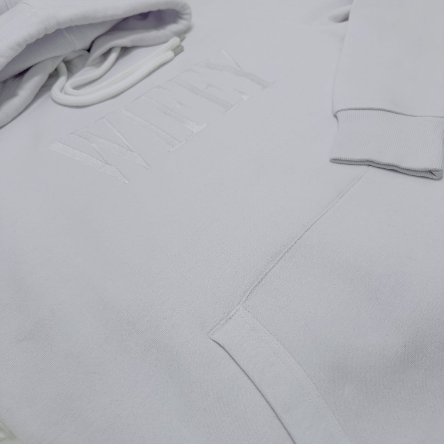 Organic Wifey or Hubby Hoodie. Embroidered Bride to Be Clothing/Gift