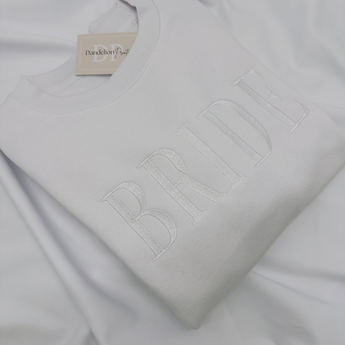 Organic Bride or Groom Sweater. Embroidered Bride to Be Clothing/Gift