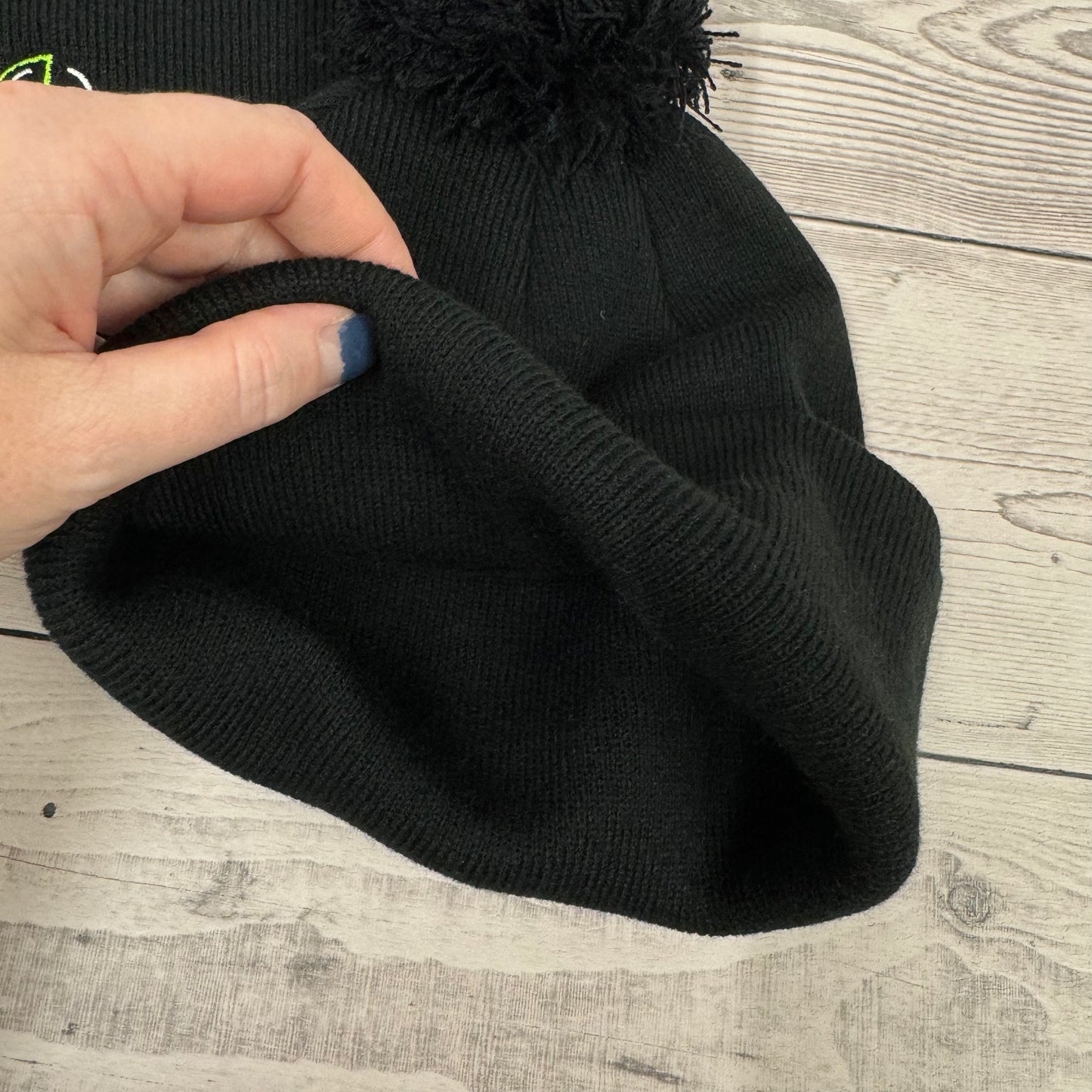 Embroidered PomPom Beanie Hat - Customised with Your Business Logo