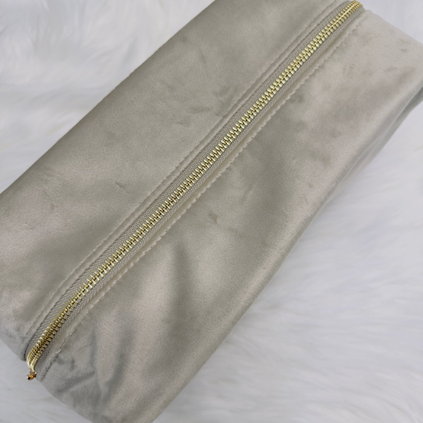 Personalised Velvet Toiletry/Accessory Bag