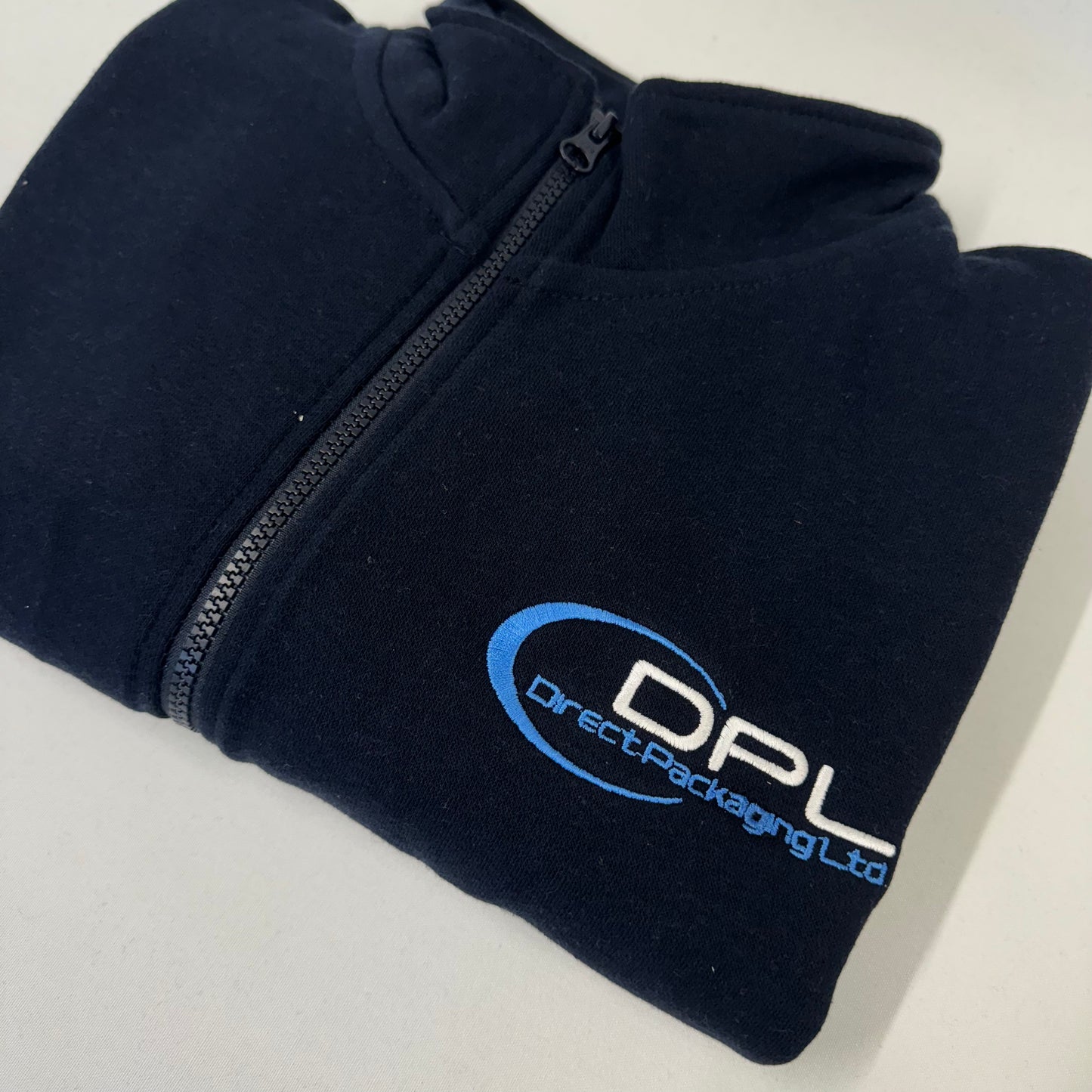 Men's AWDis Full Zip Sweat Jacket Embroidered or DTF Printed with Your Logo