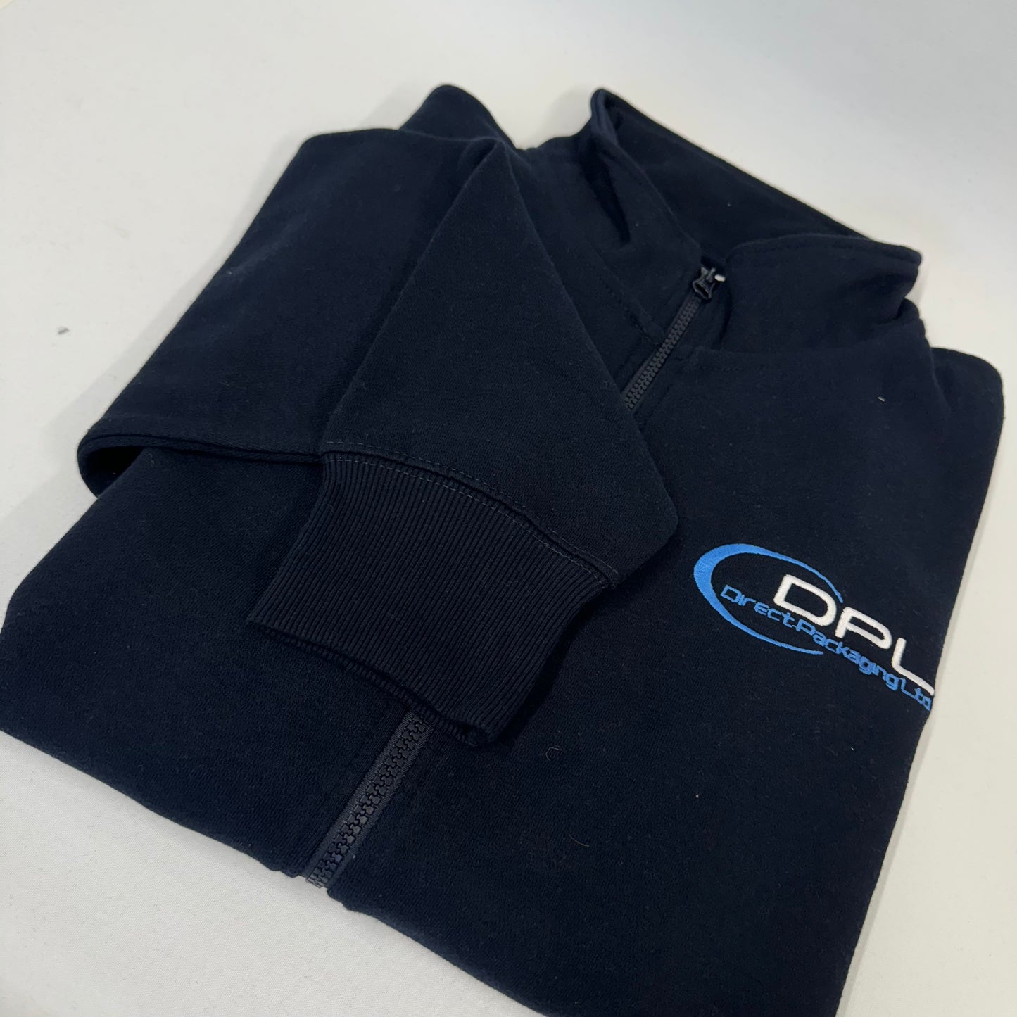 Men's AWDis Full Zip Sweat Jacket Embroidered or DTF Printed with Your Logo