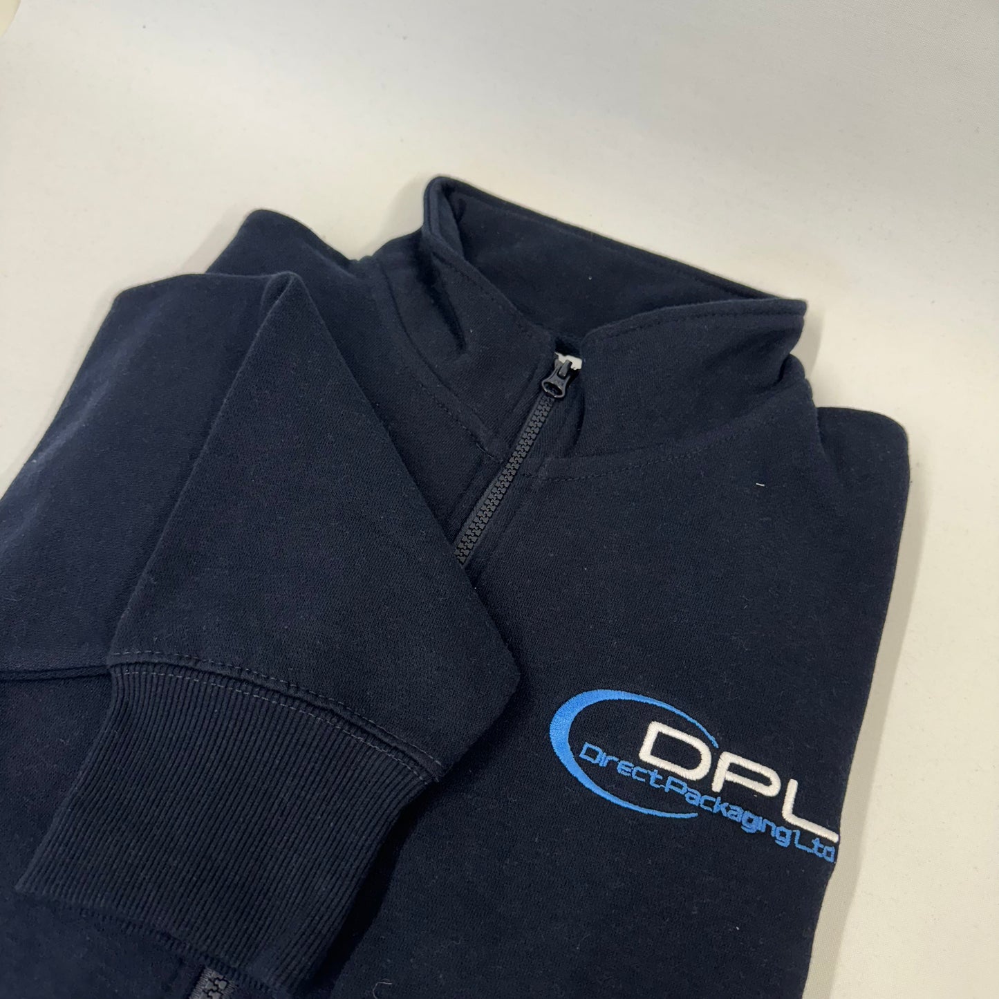 Men's AWDis Full Zip Sweat Jacket Embroidered or DTF Printed with Your Logo