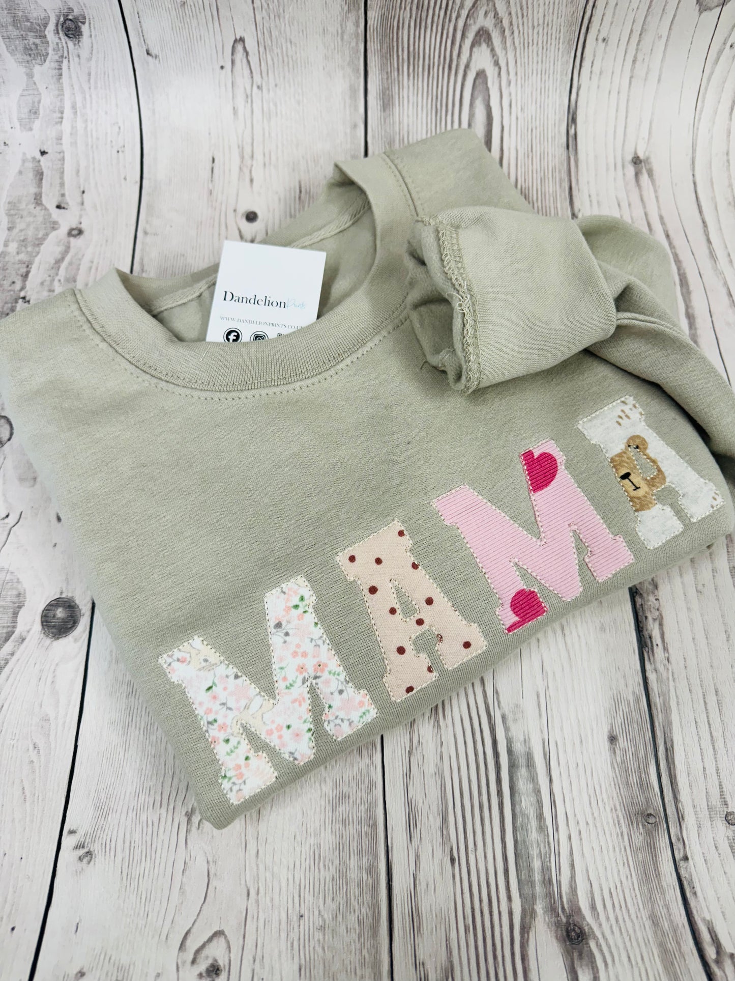 Mama Hoodie or Sweater Embroidered With Baby Clothes. Newborn Keepsakes.