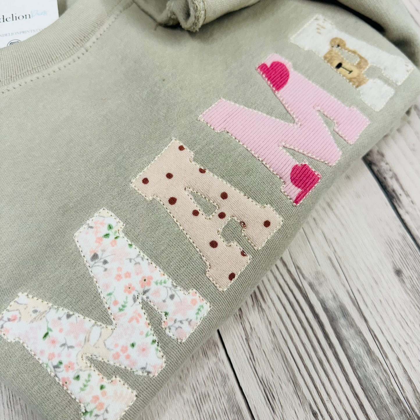 Mama Hoodie or Sweater Embroidered With Baby Clothes. Newborn Keepsakes.