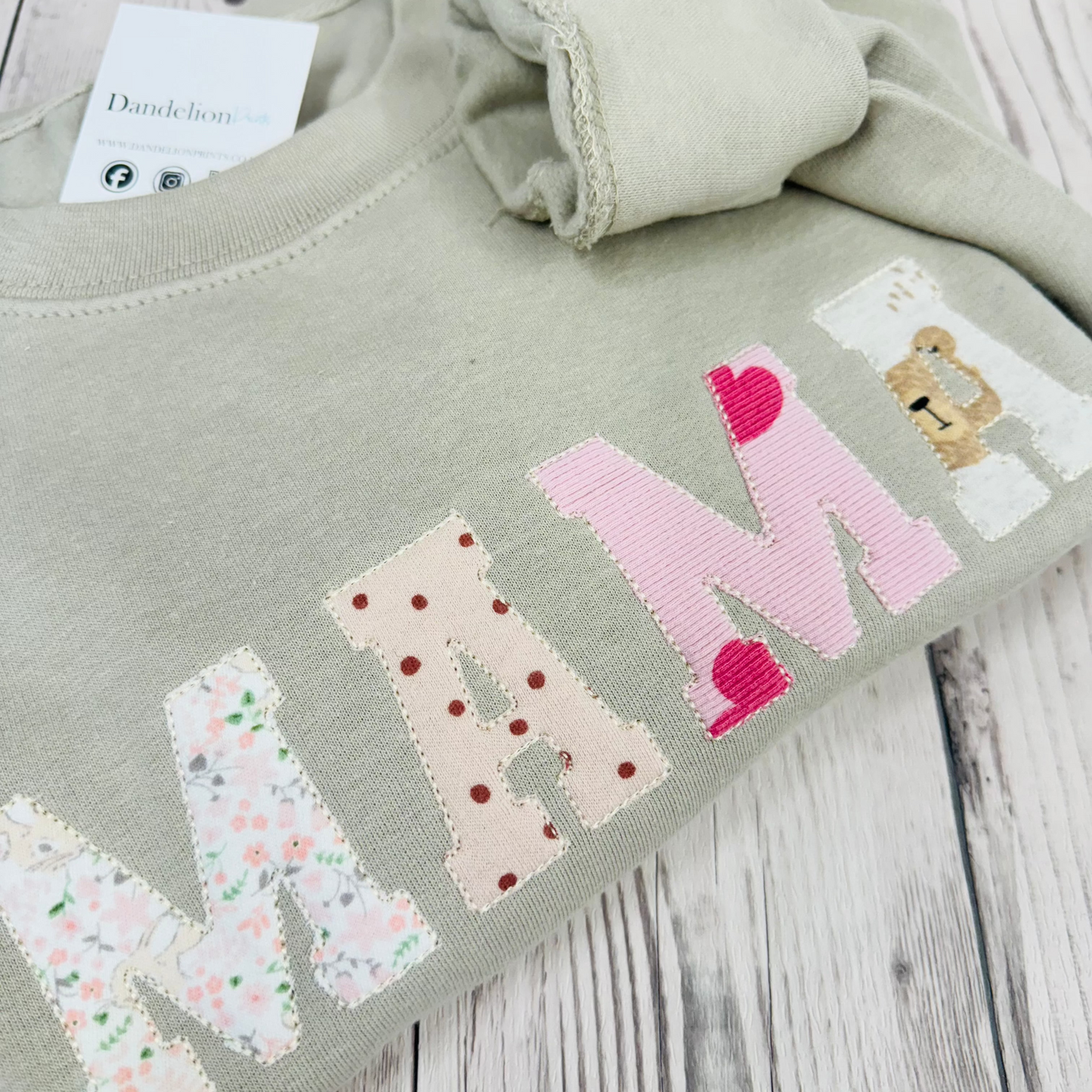 Mama Hoodie or Sweater Embroidered With Baby Clothes. Newborn Keepsakes.