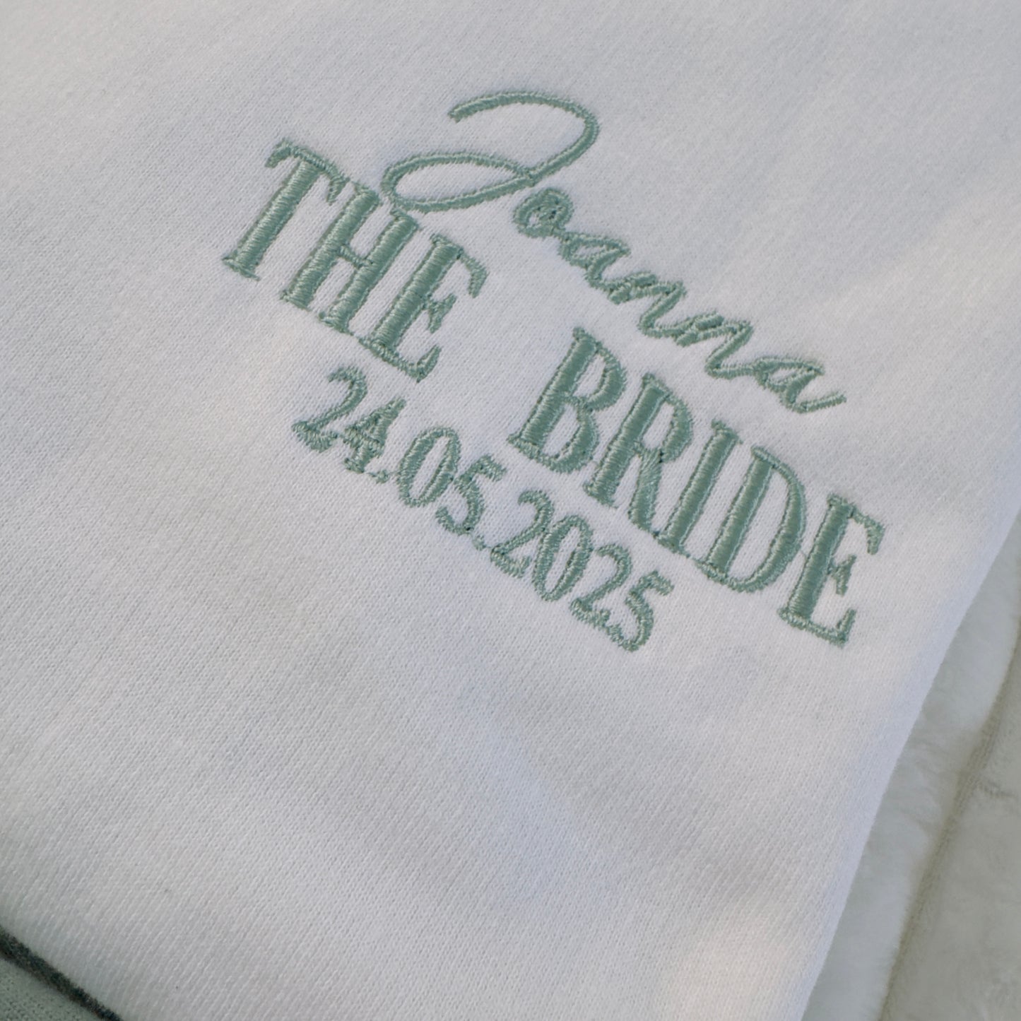 Wedding, Hen Party Matching Personalised Hoodies. Various Colours Available