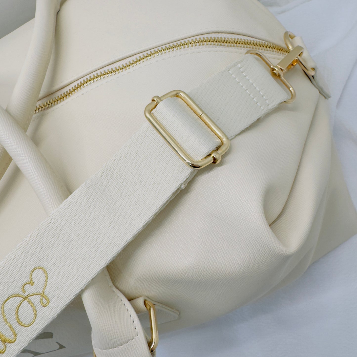 Personalised Embroidered Boutique Honeymoon or Wedding Weekender Holdall