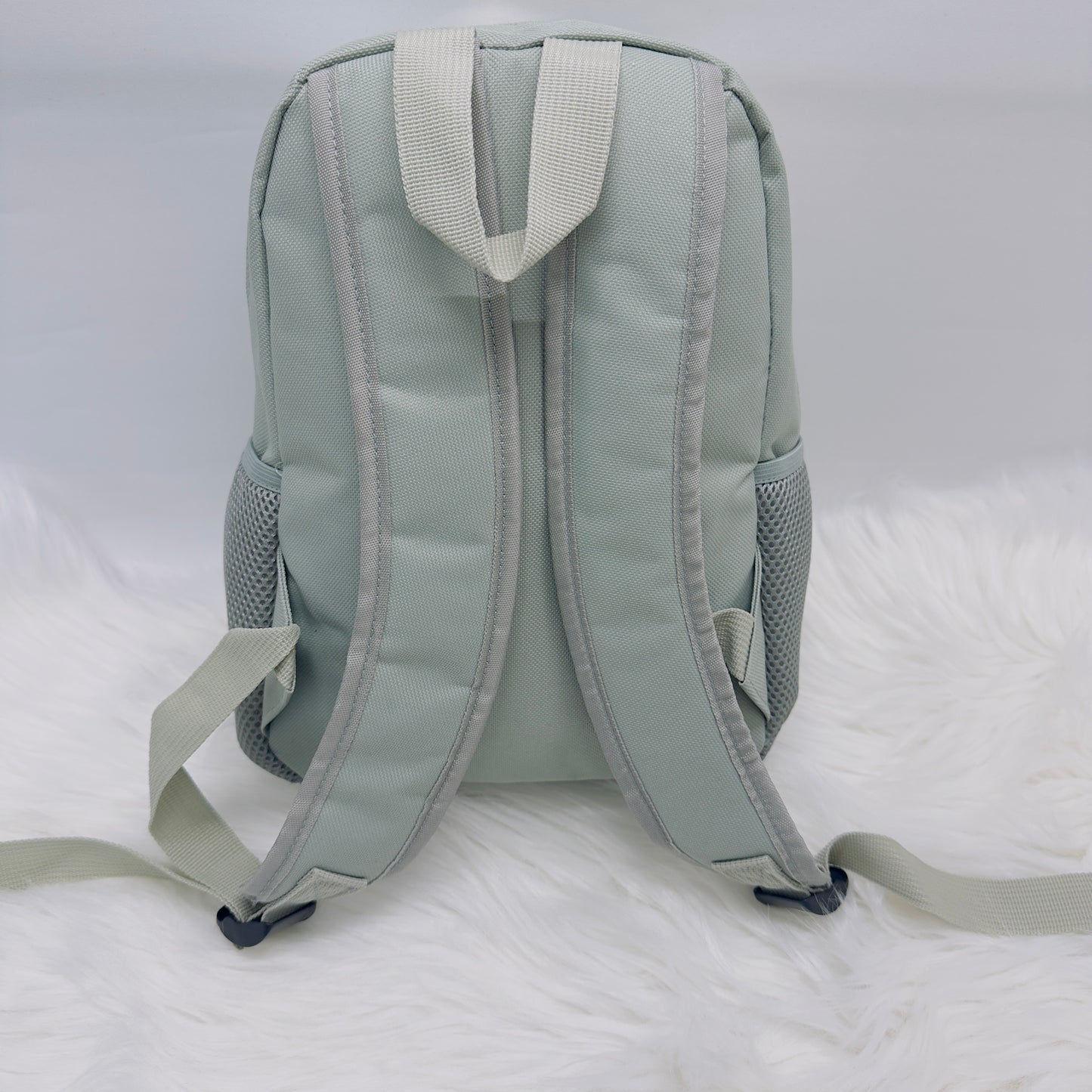 Children's Safari Embroidered Personalised Back Pack. School or Nursery Rucksack.