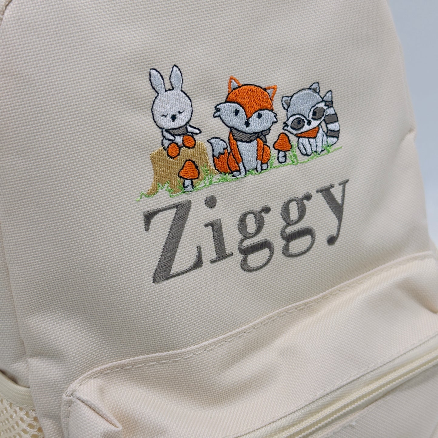 Children's Embroidered Woodland Friends Embroidered School/Nursery Backpack