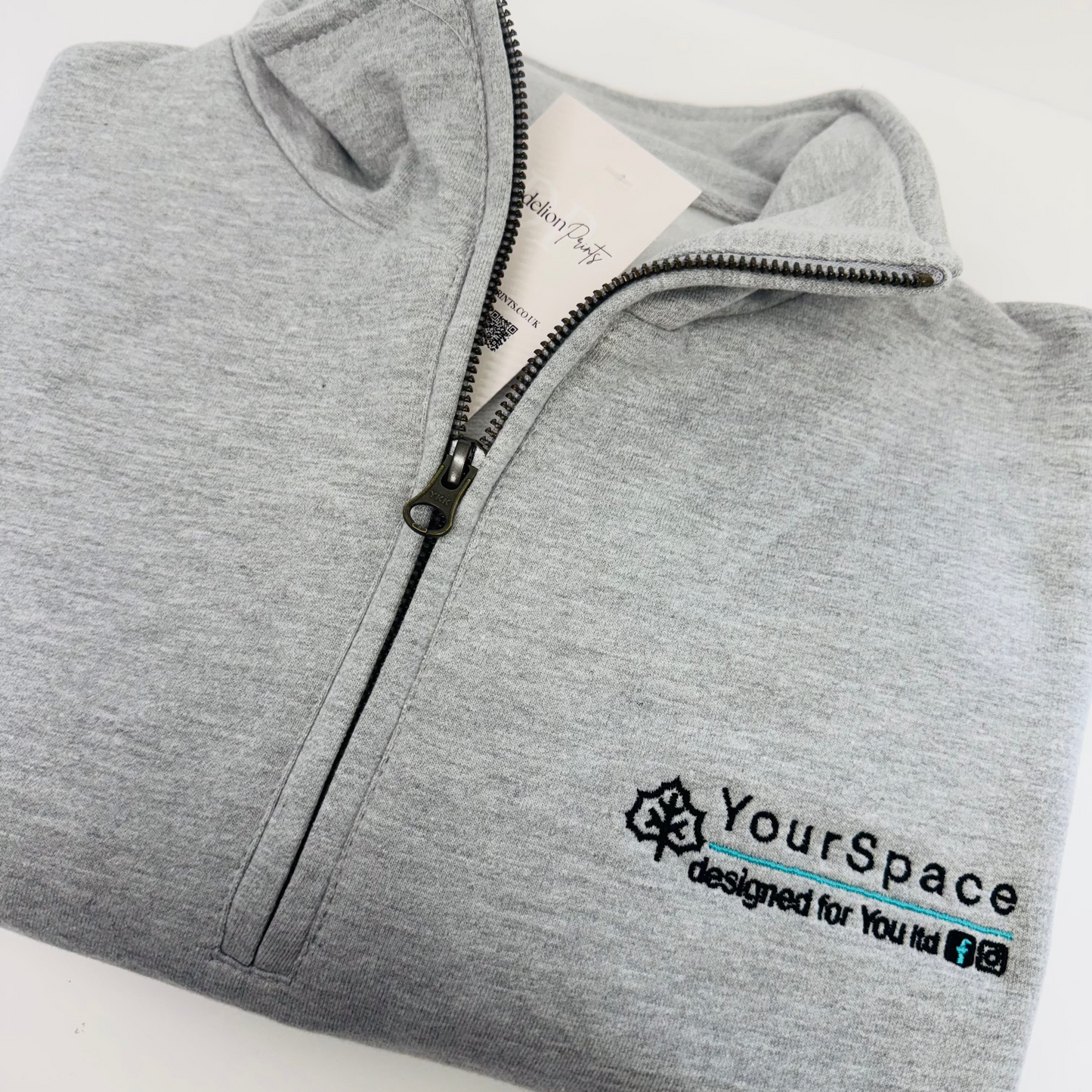 Men's AWDis Sophomore Embroidered Quarter Zip Sweatshirt
