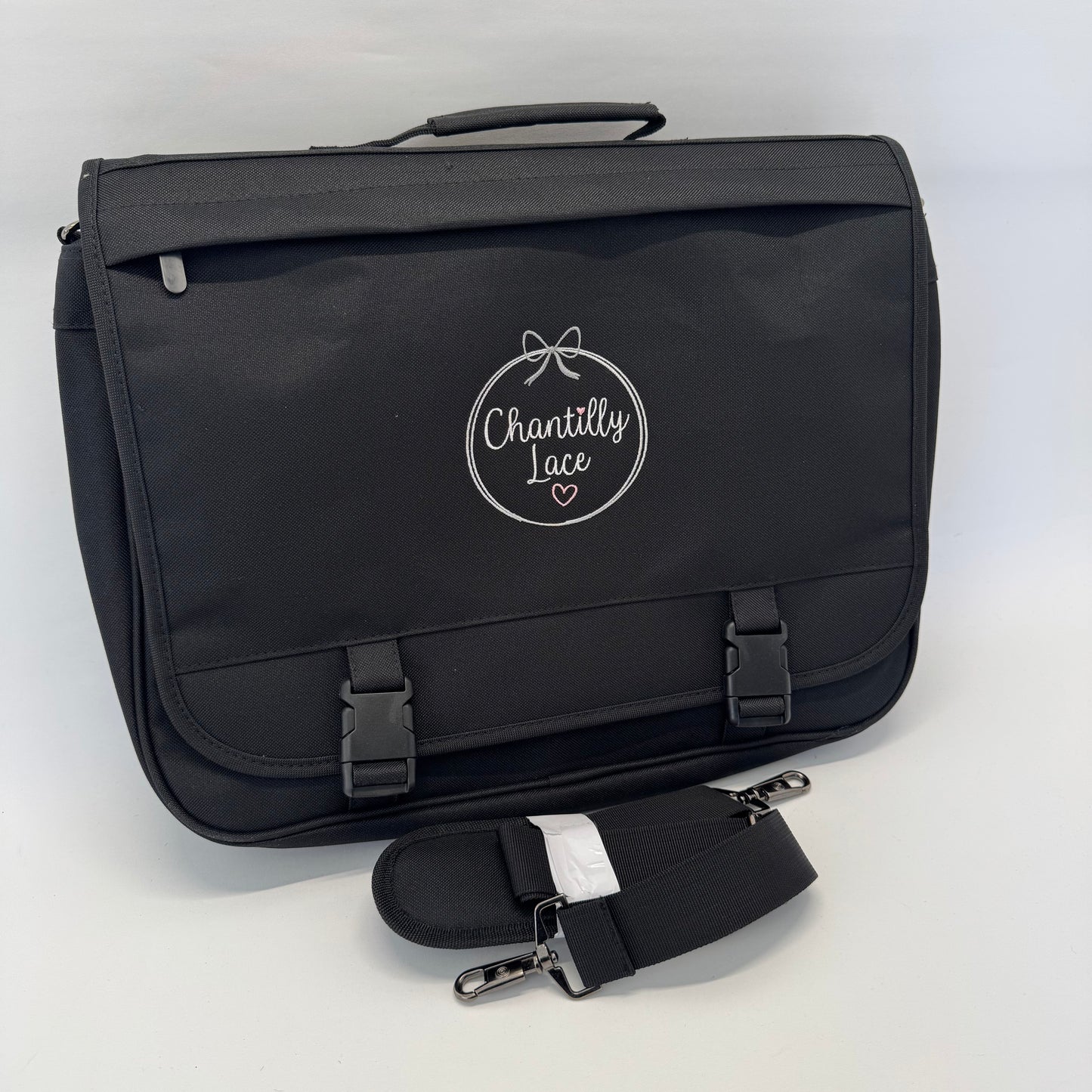 Custom Embroidered Portfolio Briefcase Laptop Bag