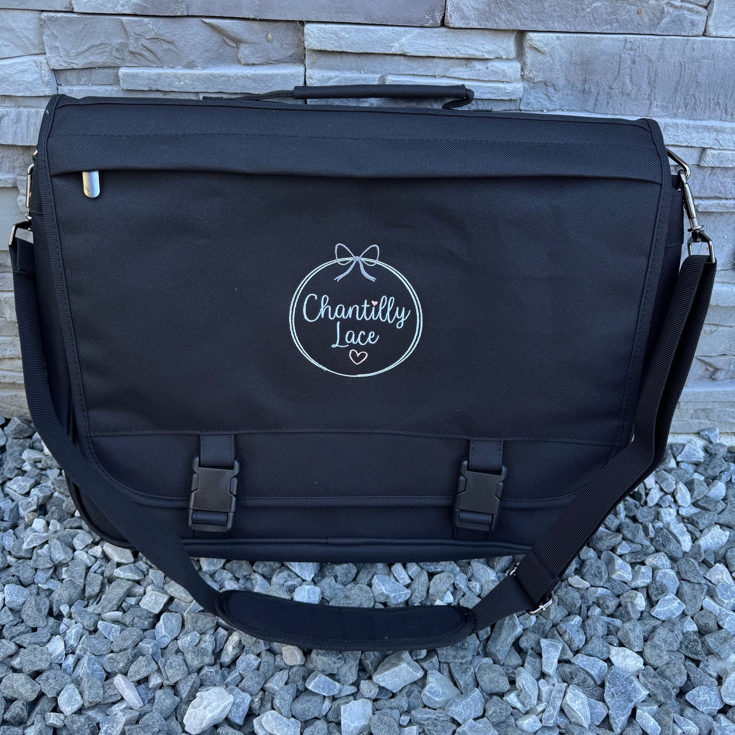 Custom Embroidered Portfolio Briefcase Laptop Bag