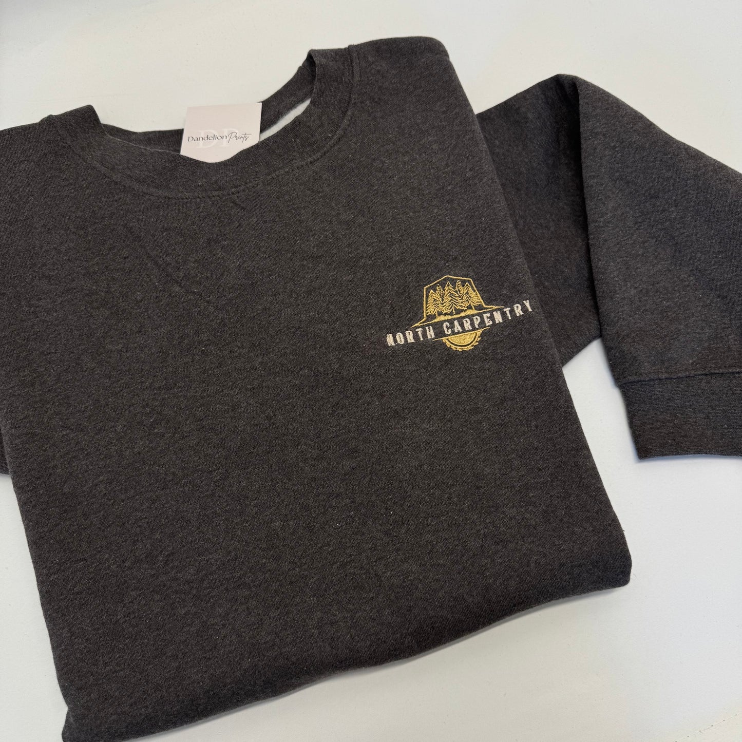 Unisex AWDis Organic Sweater Branded With Your Business Logo