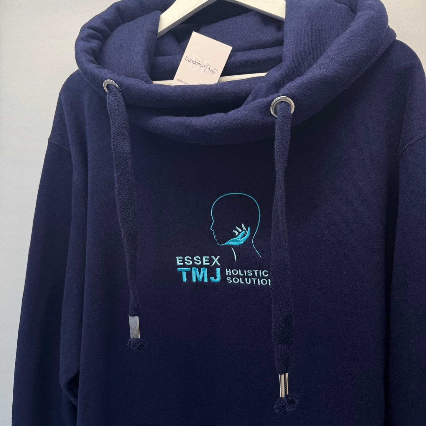 Ladies AWDis Cross Neck Fashion Hoodie - Embroidered or Printed With Your Logo