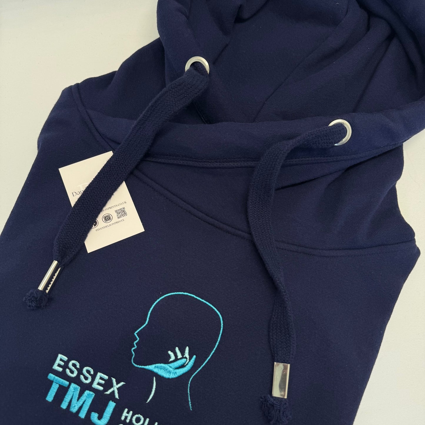 Ladies AWDis Cross Neck Fashion Hoodie - Embroidered or Printed With Your Logo