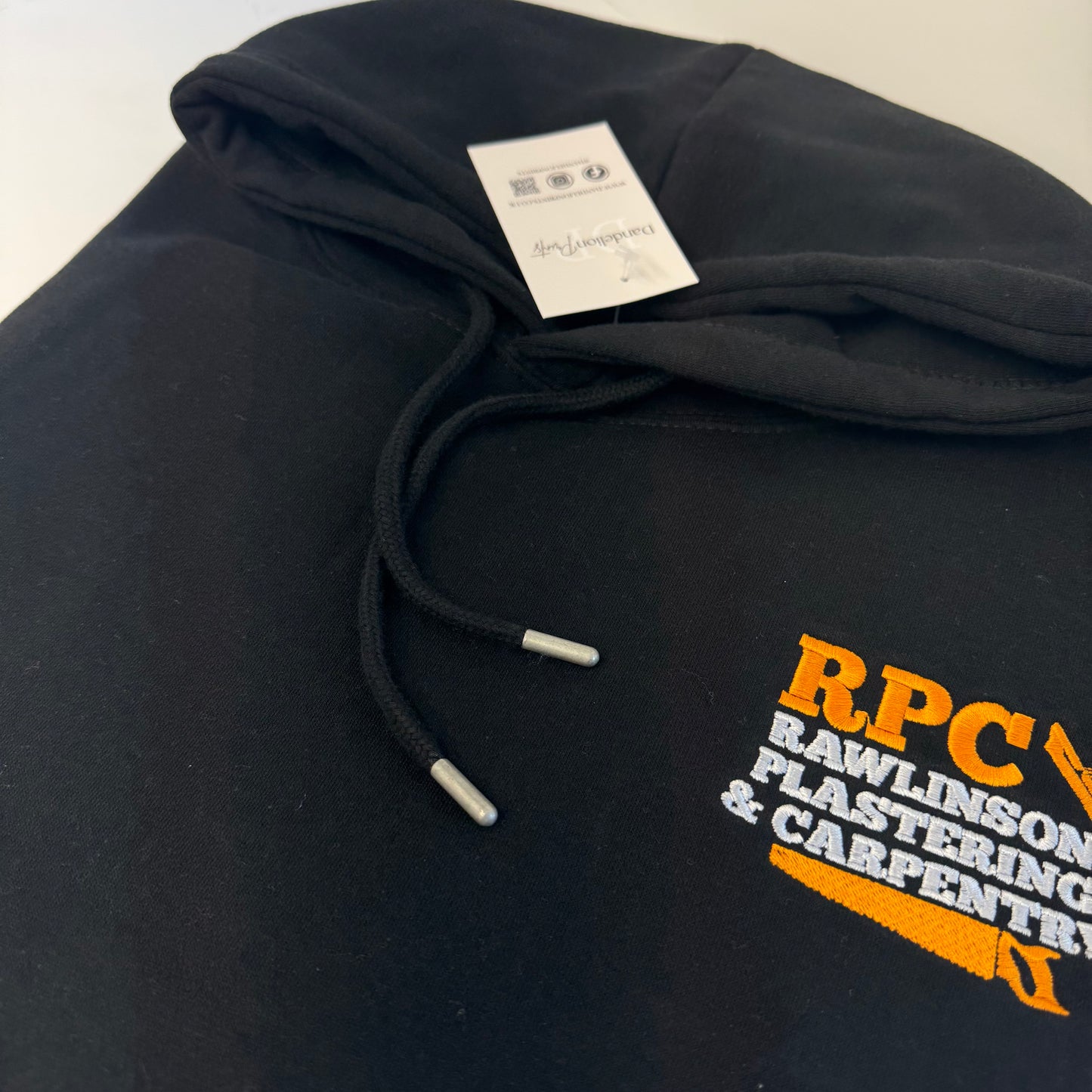 Unisex AWDis Organic Hoodie Embroidered Or Printed With Your Branding