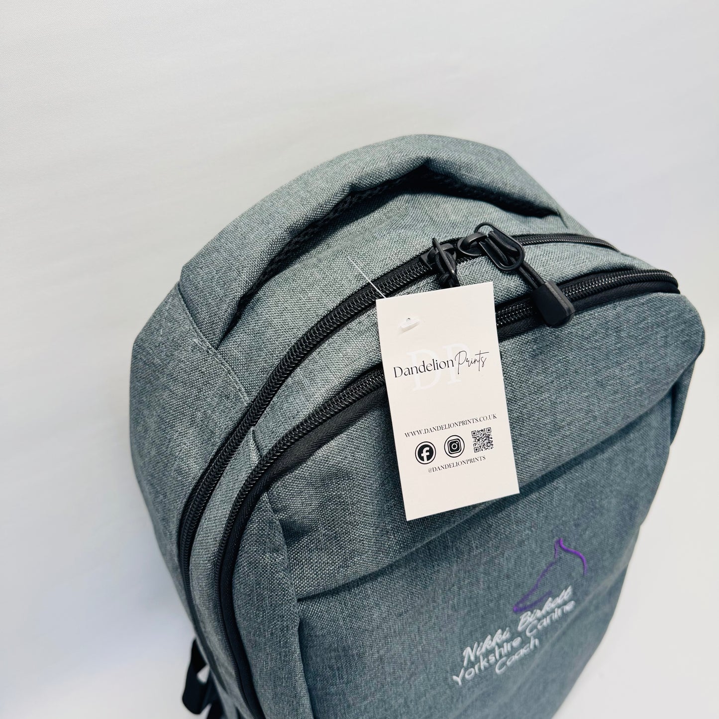 Business Branded Sports/Leisure Backpack Embroidered or Printed With Your Logo
