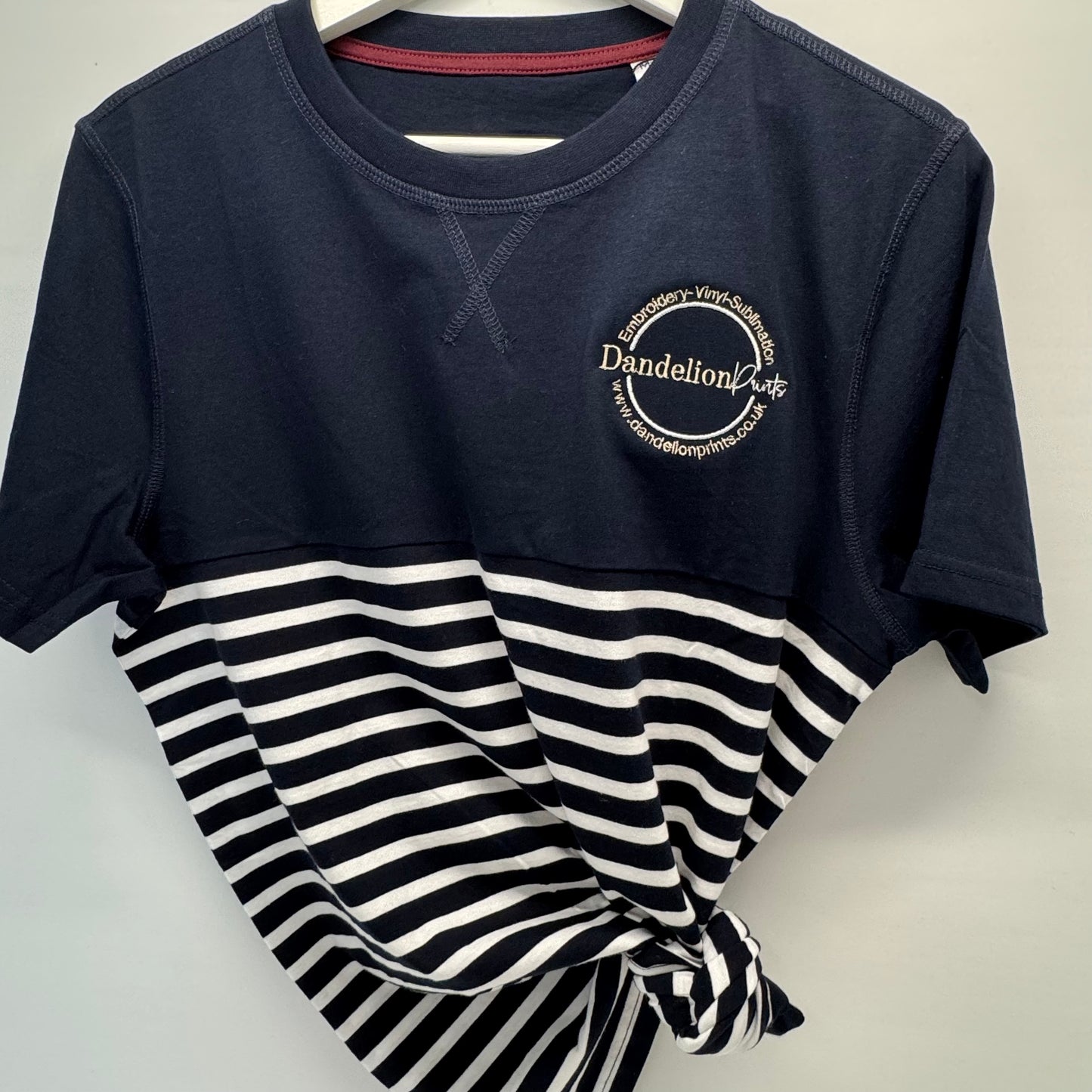 Unisex Striped Front Row Branded T-Shirt
