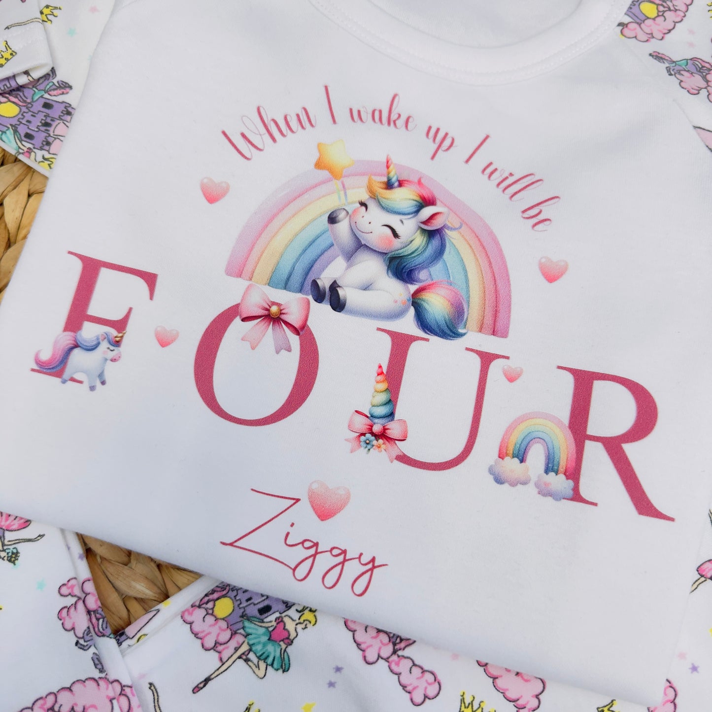Unicorn When I Wake Up I Will Be Pyjamas