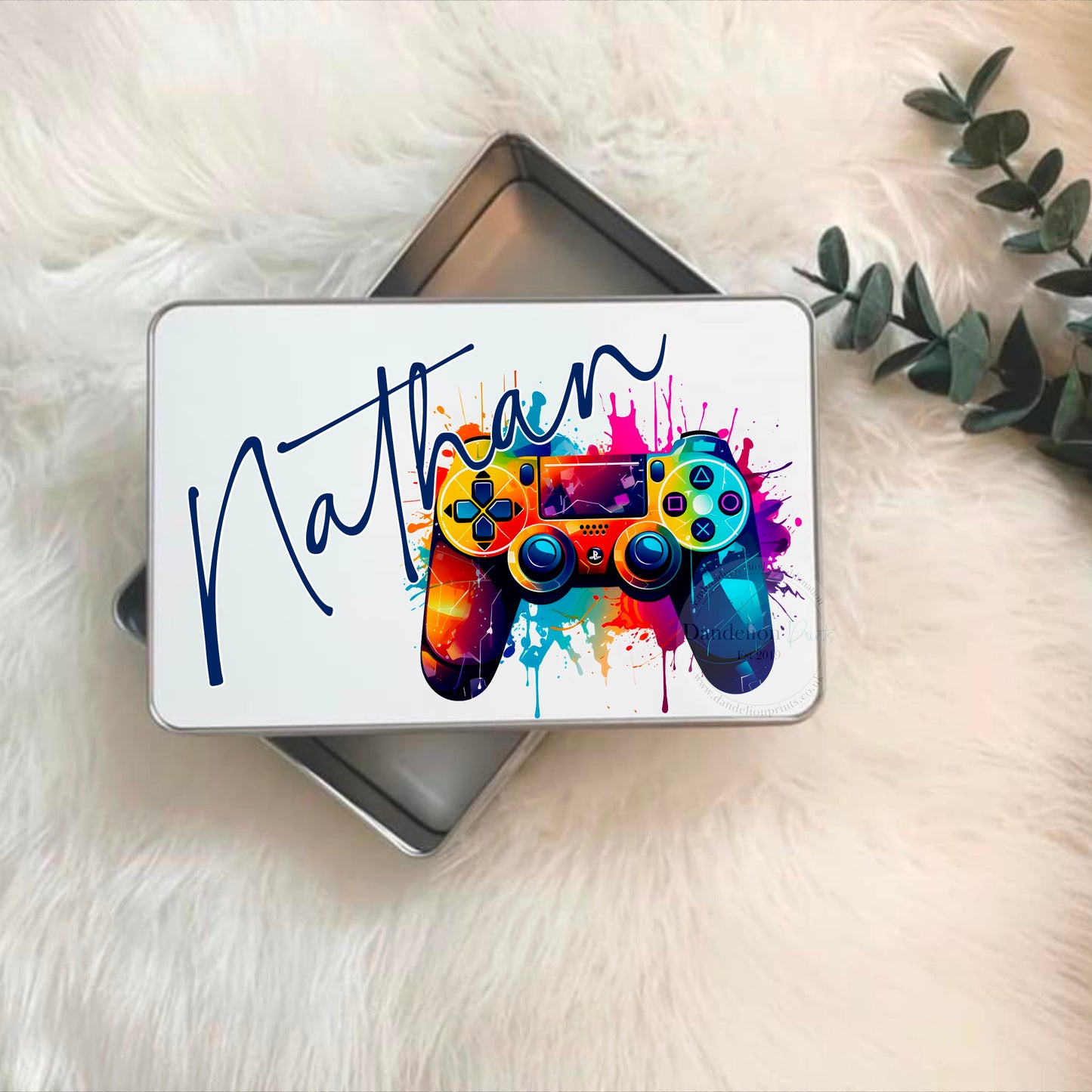 Gaming Controller Personalised Tin - Christmas Eve Gift