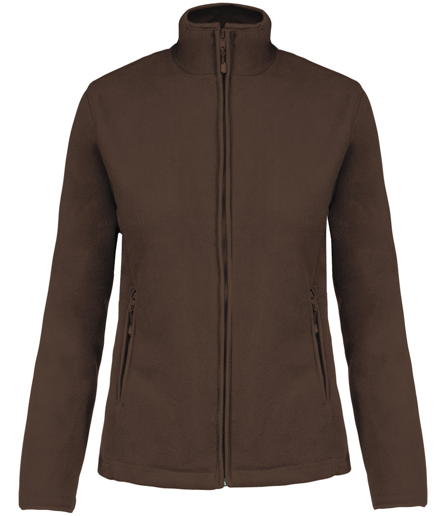Ladies Kariban Fleece Jacket Embroidered with Your Logo