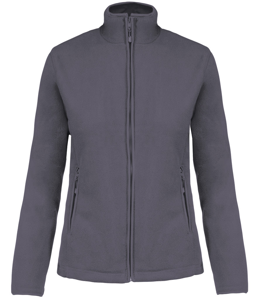 Ladies Kariban Fleece Jacket Embroidered with Your Logo