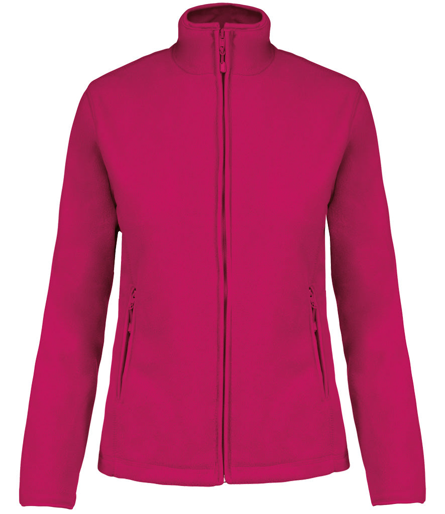 Ladies Kariban Fleece Jacket Embroidered with Your Logo