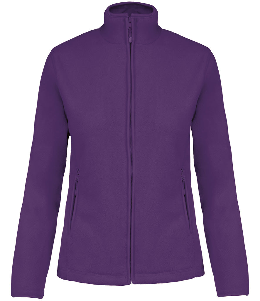 Ladies Kariban Fleece Jacket Embroidered with Your Logo