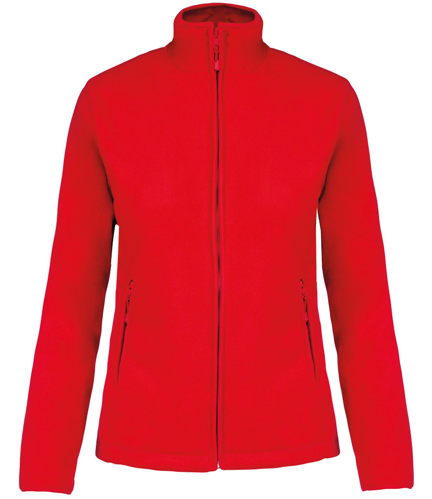 Ladies Kariban Fleece Jacket Embroidered with Your Logo