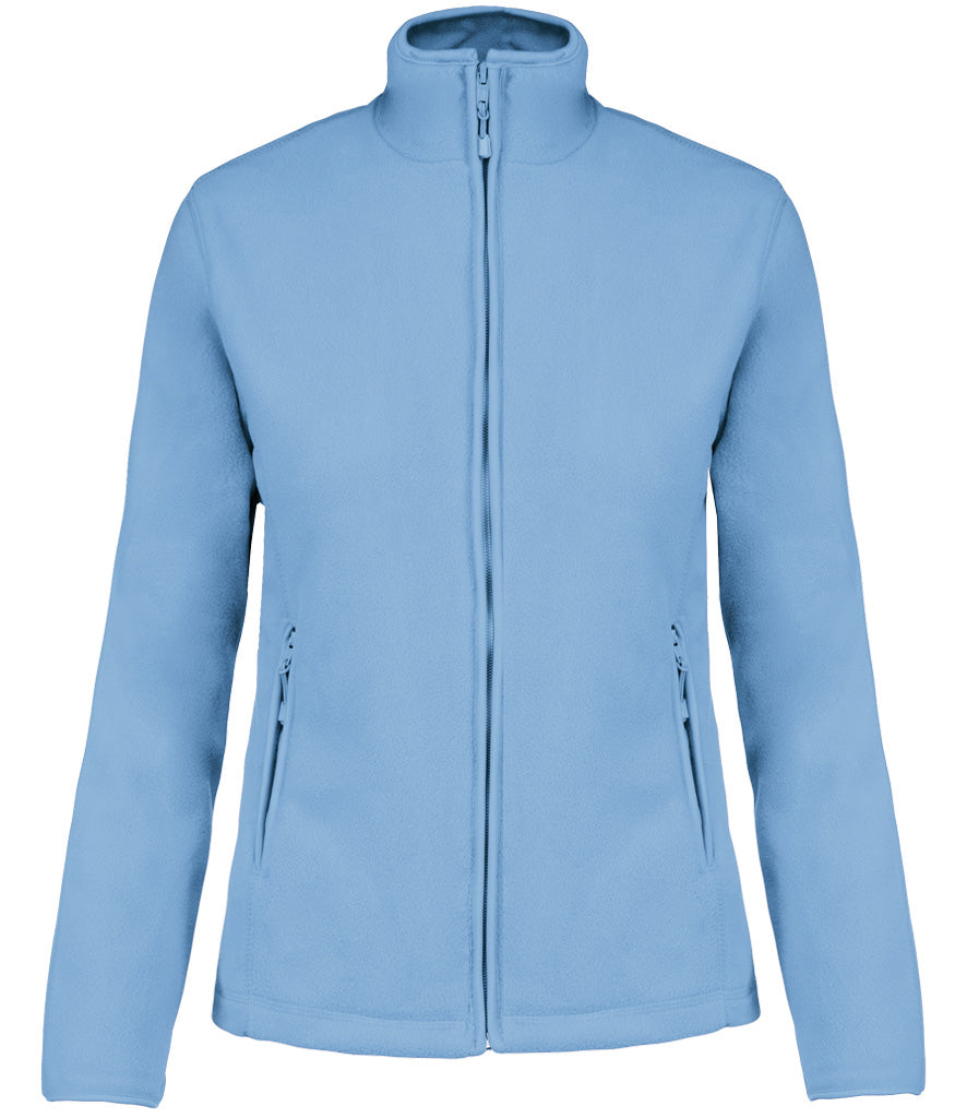 Ladies Kariban Fleece Jacket Embroidered with Your Logo