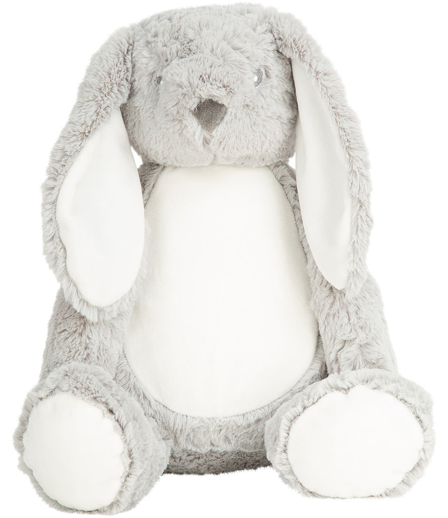 New Baby Personalised Bunny Teddy with Embroidered Birth Stats