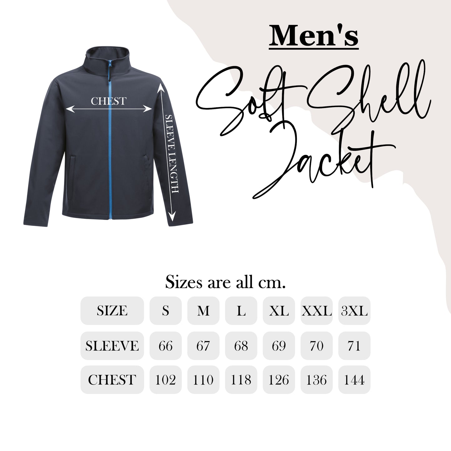 Men's Branded Regatta Soft Shell Jacket
