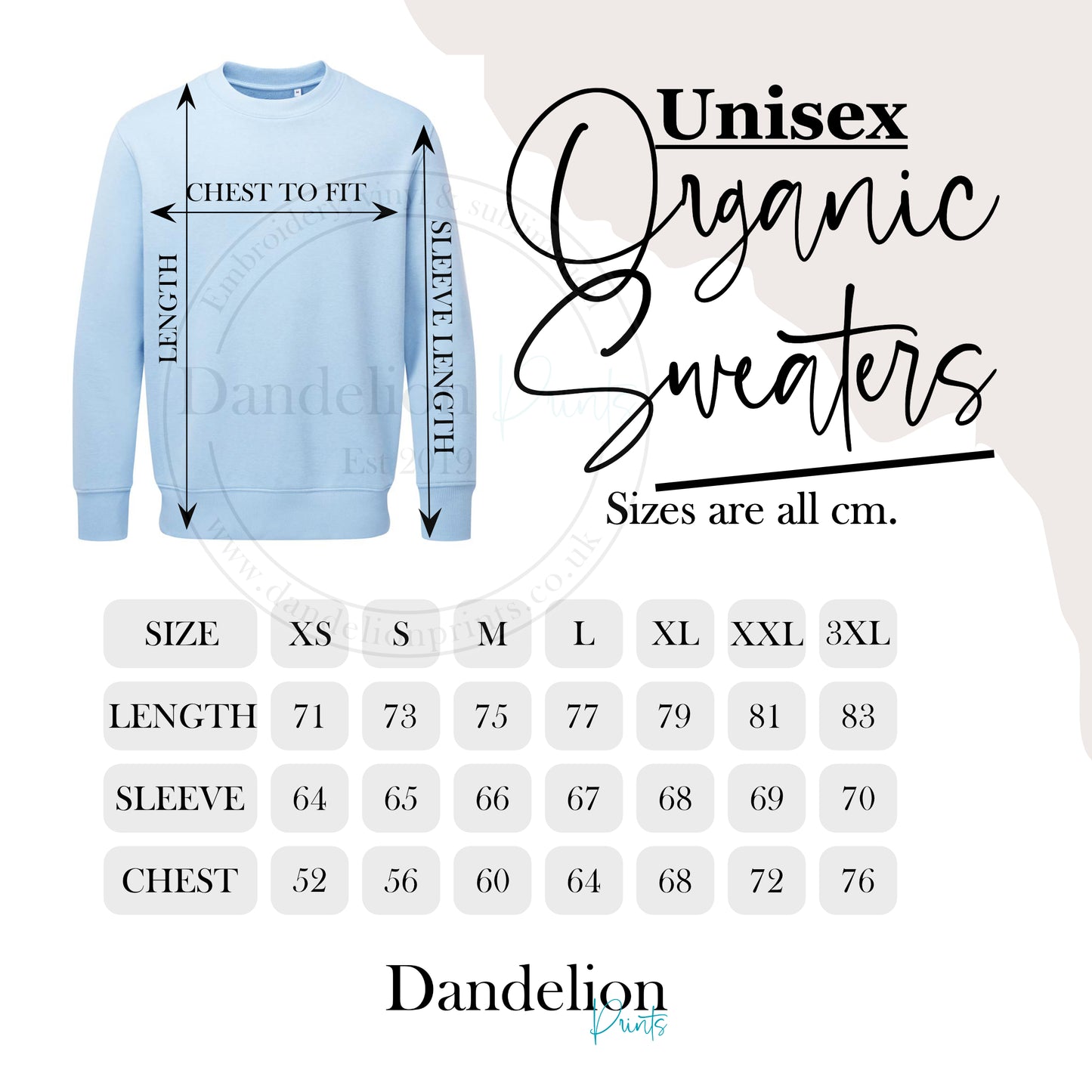Unisex Anthem Organic Sweater Branded With Your Logo