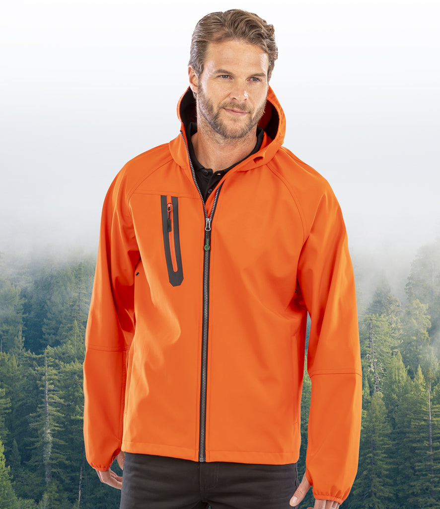 Men's Result Recycled Three Layer Soft Shell Jacket Printed or Embroidered With Your Logo